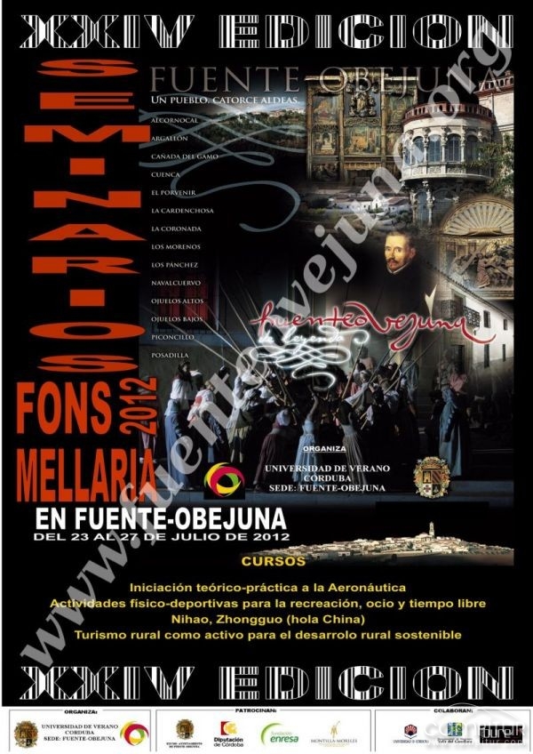 XXIV edición de los Seminarios Fons Mellaria en Fuente Obejuna 