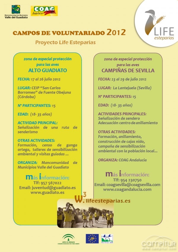 La Mancomunidad de Municipios Valle de Guadiato organiza el 3er Campo de Voluntariado 
