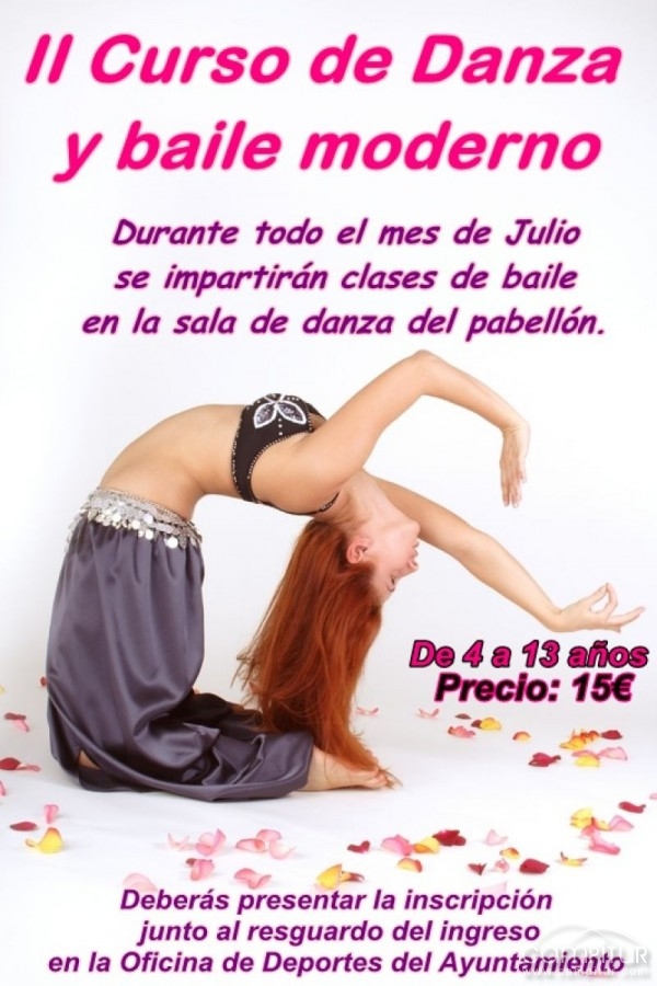 II Taller de Danza y Baile Moderno en Llerena 