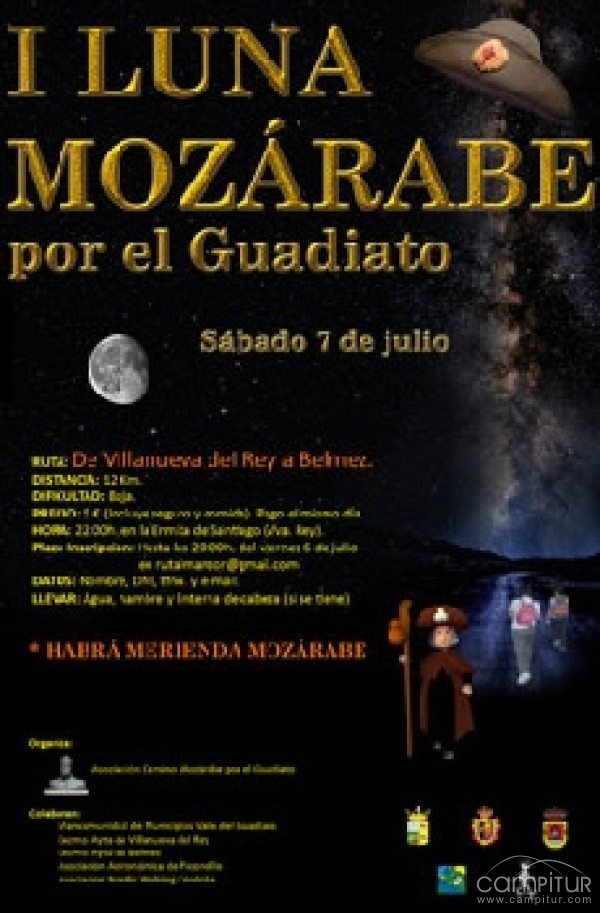 Villanueva del Rey y Belmez, testigos de la “1ª Luna Mozárabe por el Guadiato”   