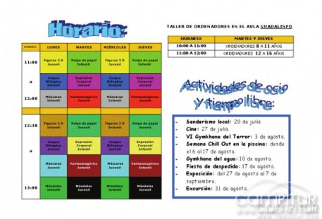 Talleres y actividades para este Verano Boom 2012 de Constantina 