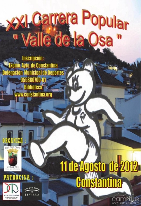 Abierto el plazo de inscripción para la XXI Carrera Popular “Valle de la Osa” de Constantina 