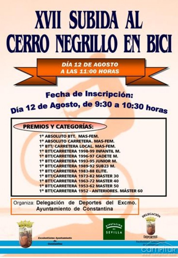 XVII Subida en Bici al Cerro Negrillo en Constantina 