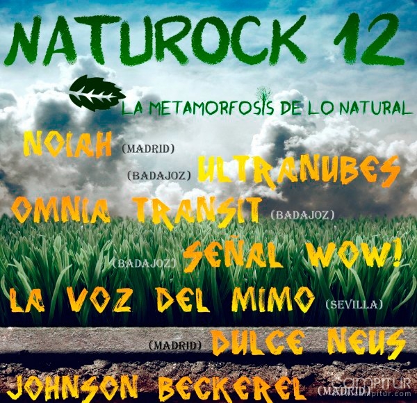 Berlanga acoge el próximo sábado la V Edición del Festival Naturock 2012  