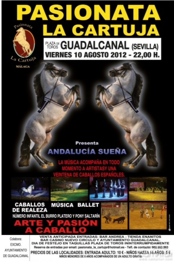 Vaquillas, espectáculo ecuestre y fiestas infantiles en Guadalcanal 