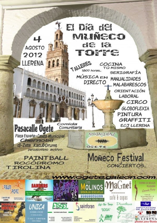 “El Día del Muñeco de la Torre” en Llerena 
