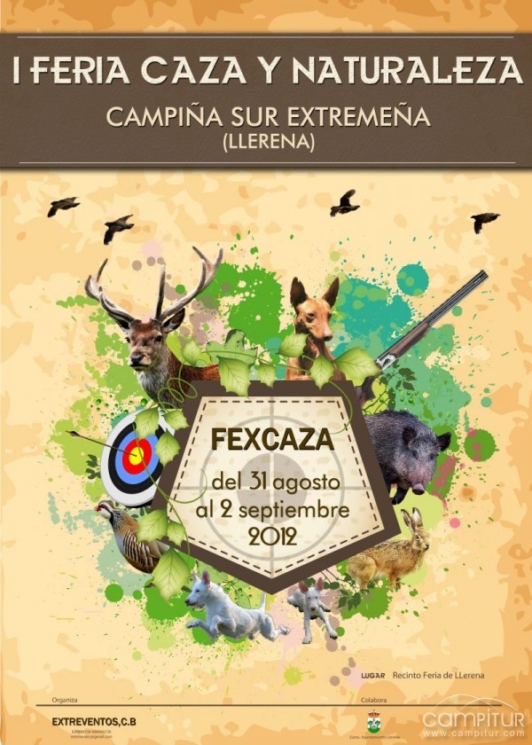 Llerena acoge la I Feria de Caza y Naturaleza de la Campiña Sur Extremeña 