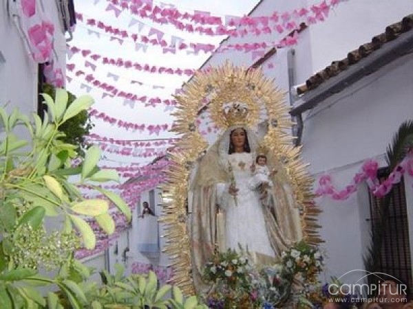 El próximo domingo la Virgen del Robledo será trasladada a Constantina 