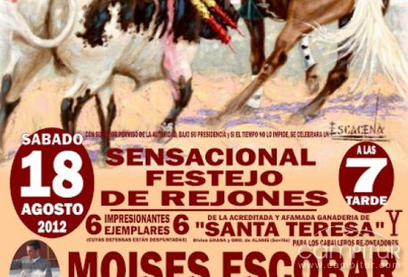 Sensacional Festejo de Rejones en Cazalla de la Sierra 