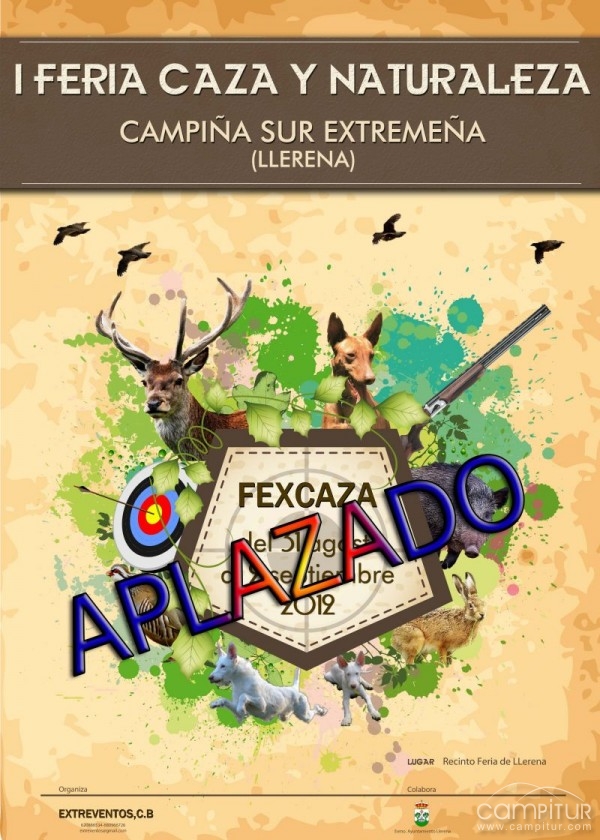 Aplazada la I Feria de Caza y Naturaleza Campiña Sur Extremeña 