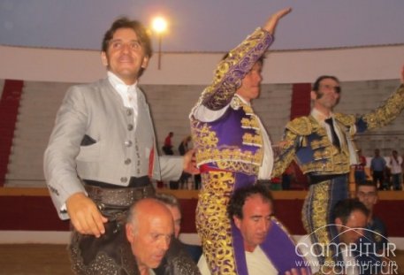 Ventura, Cordobés y Padilla, a hombros en la corrida de Belmez 