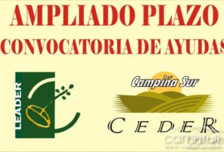 Ampliado el plazo de la V Convocatoria de Ayudas del Ceder Campiña Sur 