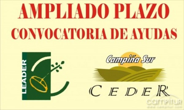 Ampliado el plazo de la V Convocatoria de Ayudas del Ceder Campiña Sur 