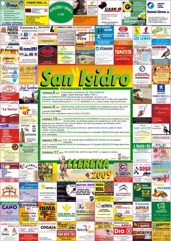 Romería de San Isidro Labrador en Llerena 