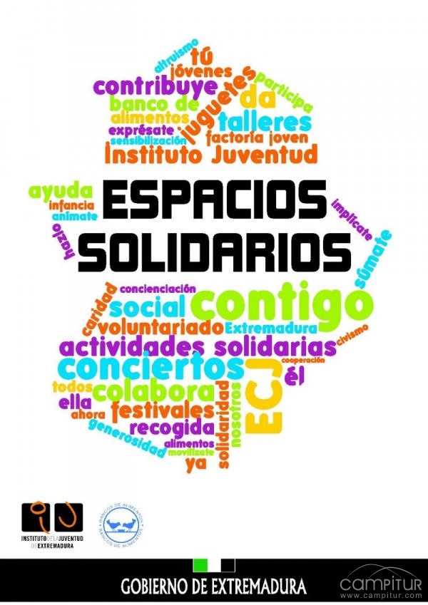 Actividades solidarias en el Espacio para la Creación Joven de Llerena 