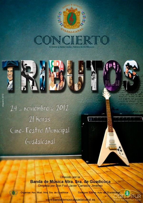 La Banda de Música de Guadalcanal ofrece un concierto en honor a Santa Cecilia 