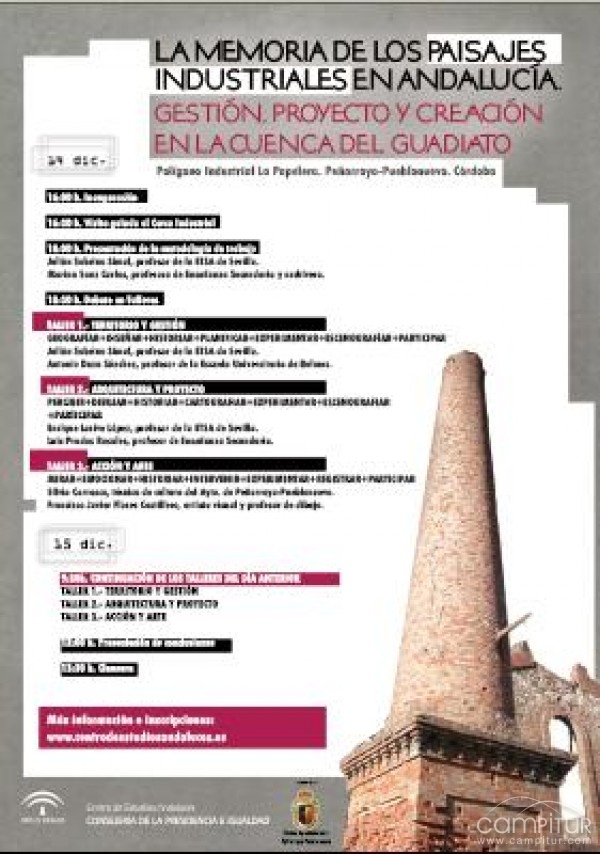 II Seminario “La memoria de los paisajes industriales de Andalucía” en Peñarroya-Pueblonuevo 
