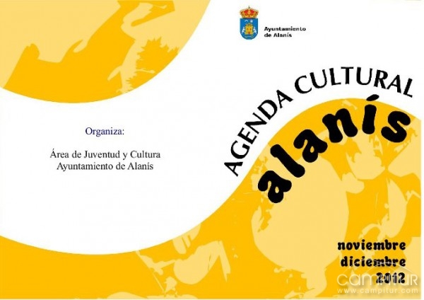 Agenda Cultural para el mes de diciembre en Alanís 