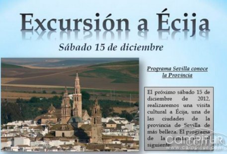 San Nicolás del Puerto organiza una excursión a Écija 