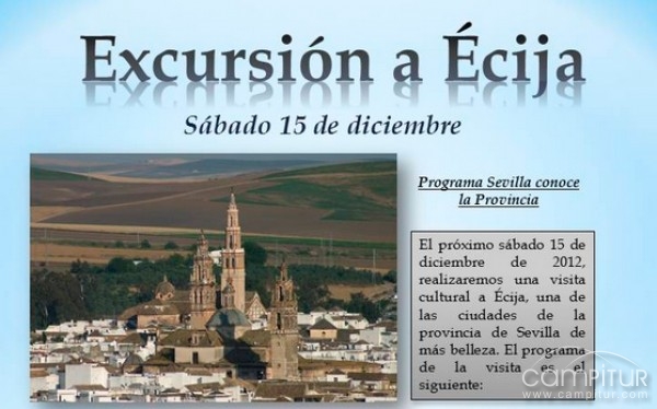 San Nicolás del Puerto organiza una excursión a Écija 