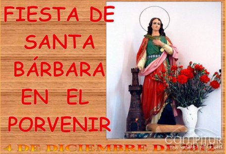 EL Porvenir celebra su Fiesta de Santa Bárbara 