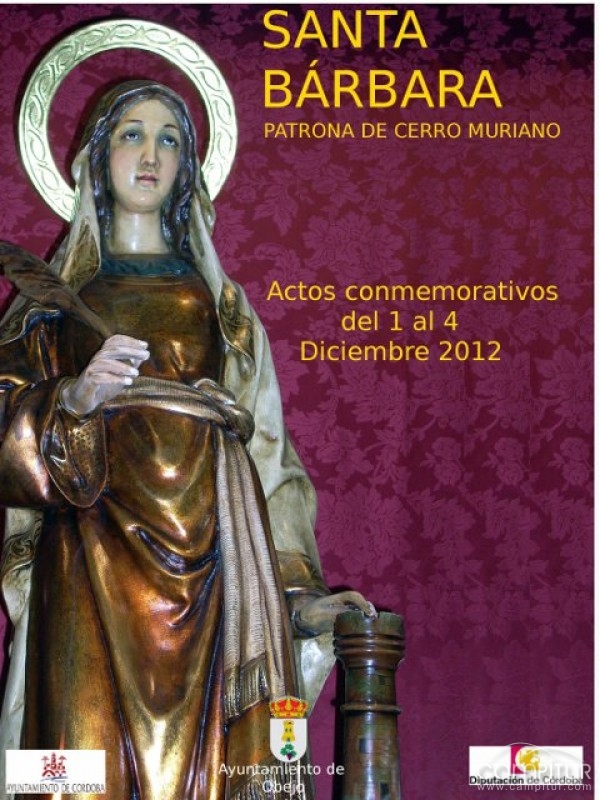 Obejo celebra numerosos actos en honor a Santa Bárbara 