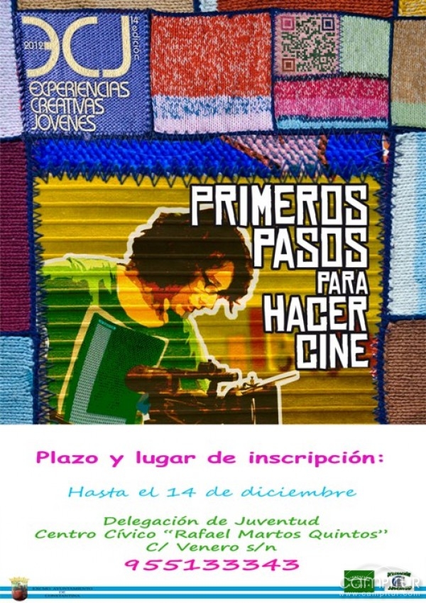 Constantina acoge la impartición del Taller “Primeros pasos para hacer cine”    
