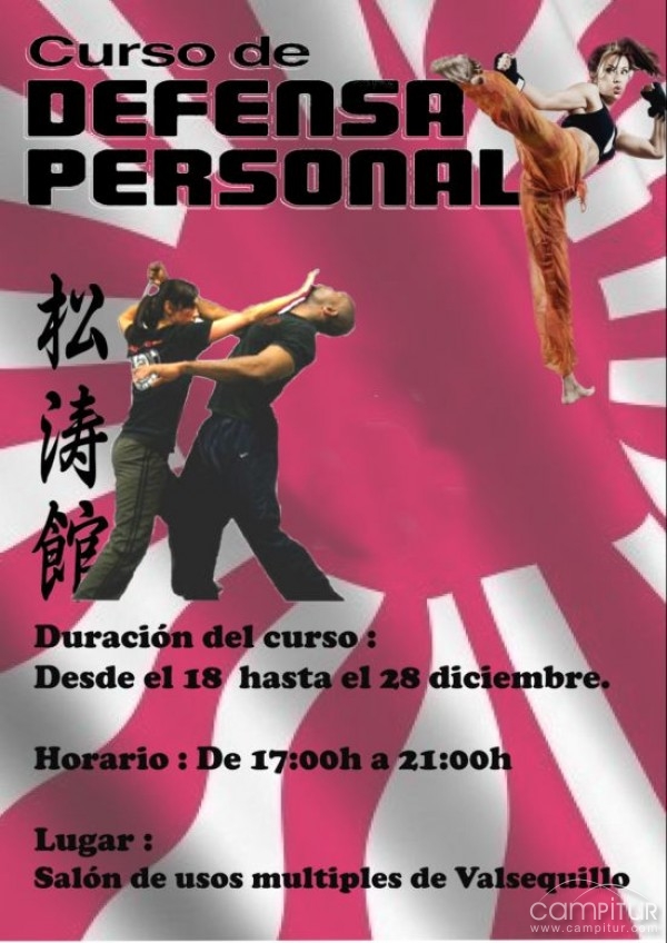 Curso / Taller de Defensa Personal en Valsequillo