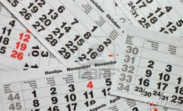 Calendario festivo para el año 2013 en Llerena 