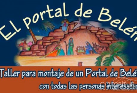 El Ayuntamiento de Villaharta organiza un Taller de “Montaje de un portal de Belén” 