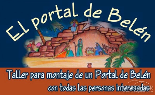 El Ayuntamiento de Villaharta organiza un Taller de “Montaje de un portal de Belén” 