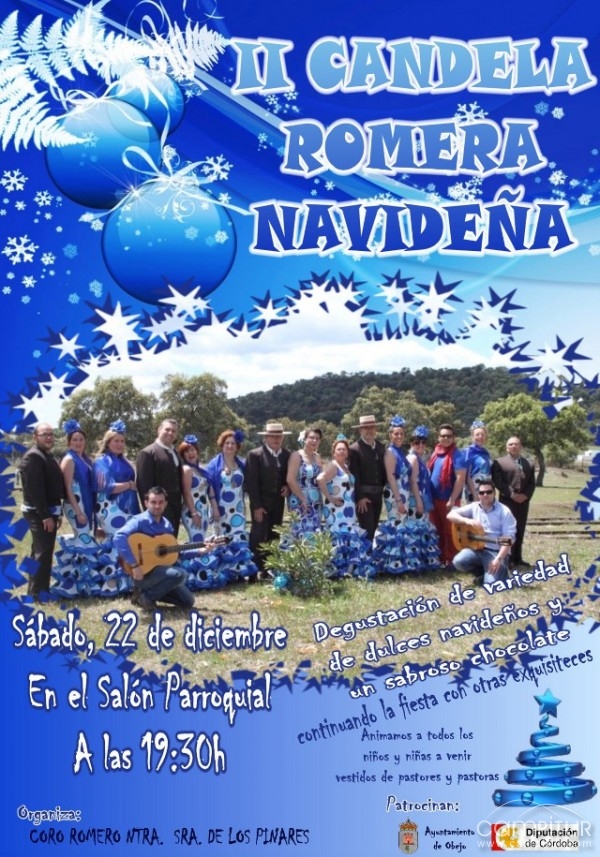 II Candela Romera Navideña en Obejo 