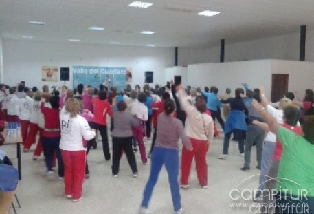 Más de 100 participantes en el VI Encuentro Comarcal Gimnasia de Mantenimiento 