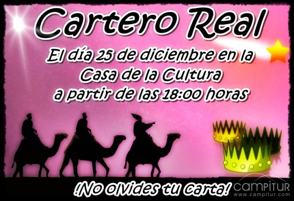 El Cartero Real visita Guadalcanal   