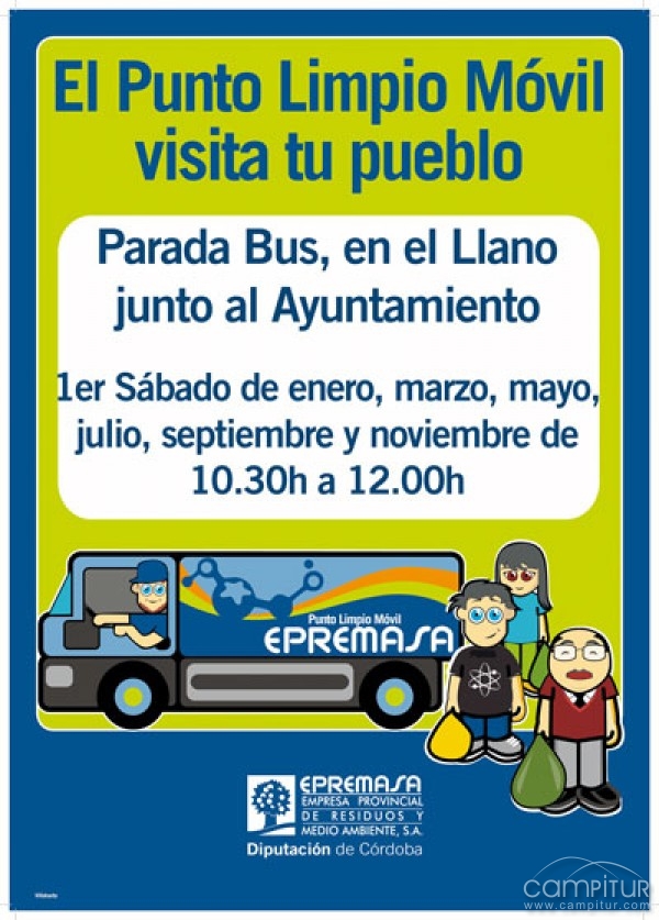 El Punto Limpio Móvil visita Villaharta 