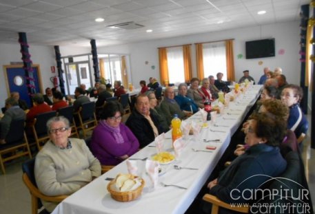 Los Pensionistas de Peraleda del Zaucejo celebraron su tradicional comida de Navidad 