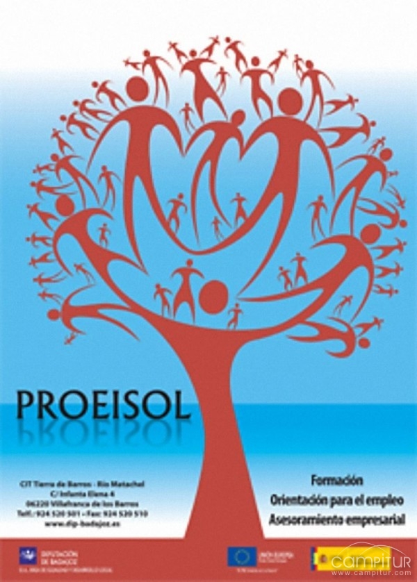 PROEISOL lleva a cabo sesiones grupales de orientación laboral para desempleados en Llerena y Azuaga 