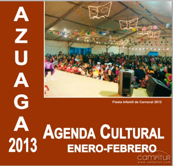 Agenda Cultural para los meses de enero y febrero en Azuaga 