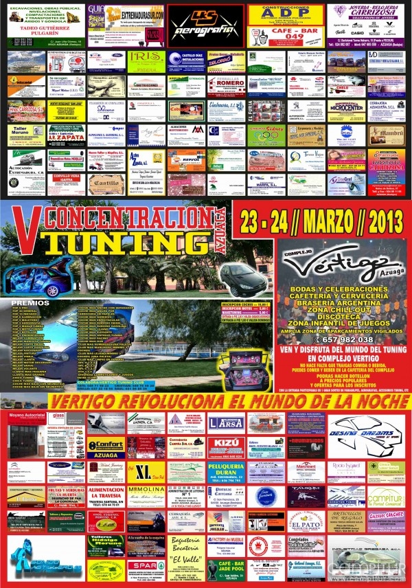 V Concentración Tuning Azuaga