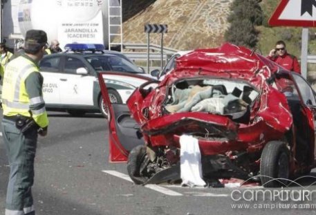 Padre e hija de Azuaga mueren en un grave accidente de tráfico