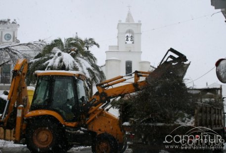 La Campiña Sur deja atrás el temporal de nieve