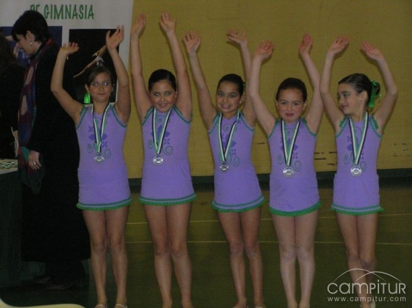 La escuela de gimnasia rítmica La Cigüeña de Llerena logra un gran puesto en los JUDEX 