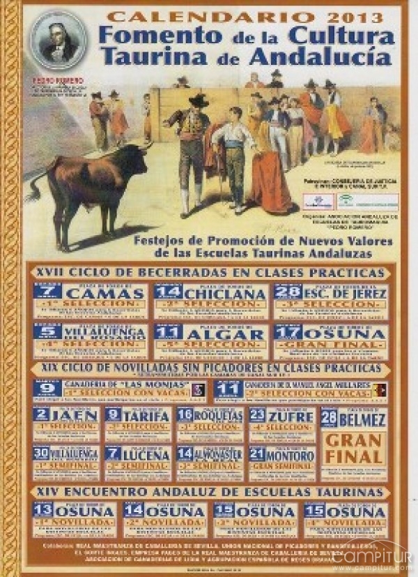 Belmez acogerá la gran final del ciclo de novilladas para el Fomento de la Cultura Taurina de Andalucía