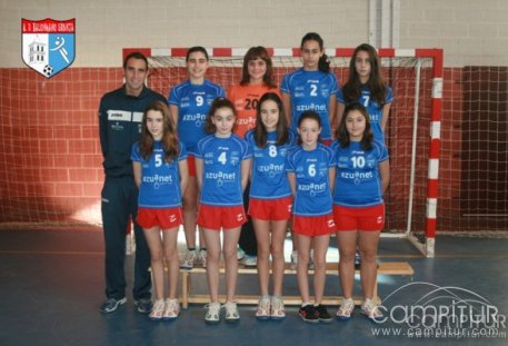 Las infantiles de la AD Bm Granja, a por otra medalla para el balonmano granjeño