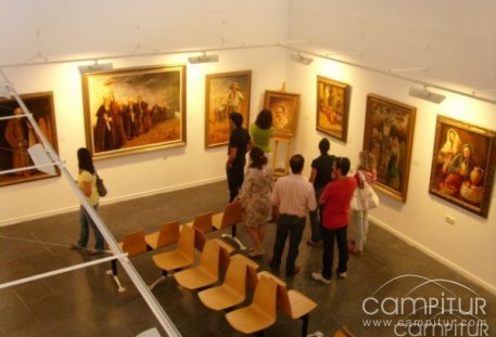 Entre Lienzos, exposición homenaje al pintor Rogelio García Vázquez