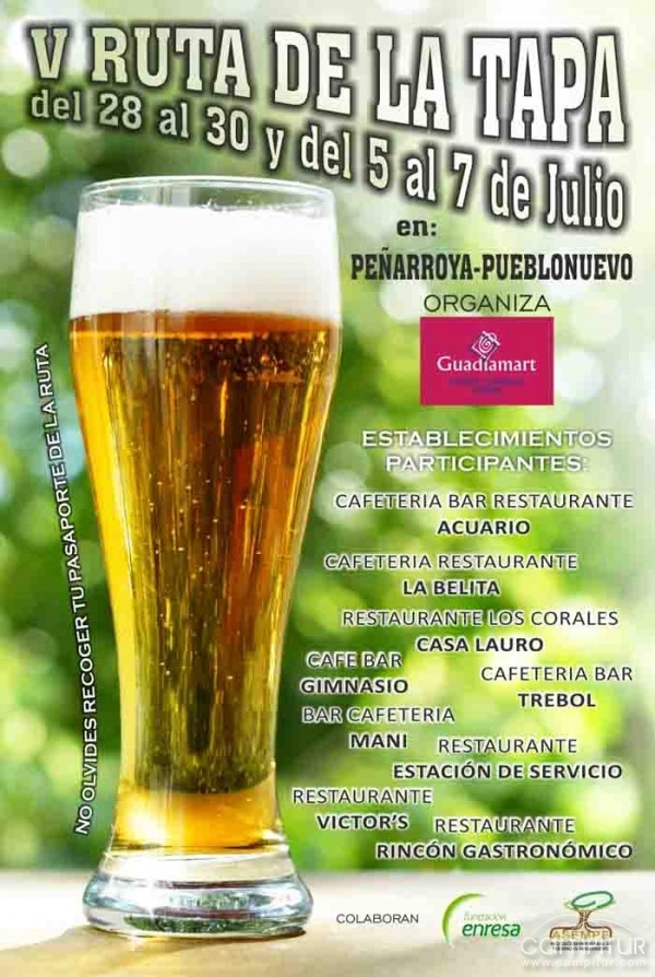 V Ruta de la Tapa en Peñarroya-Pueblonuevo 