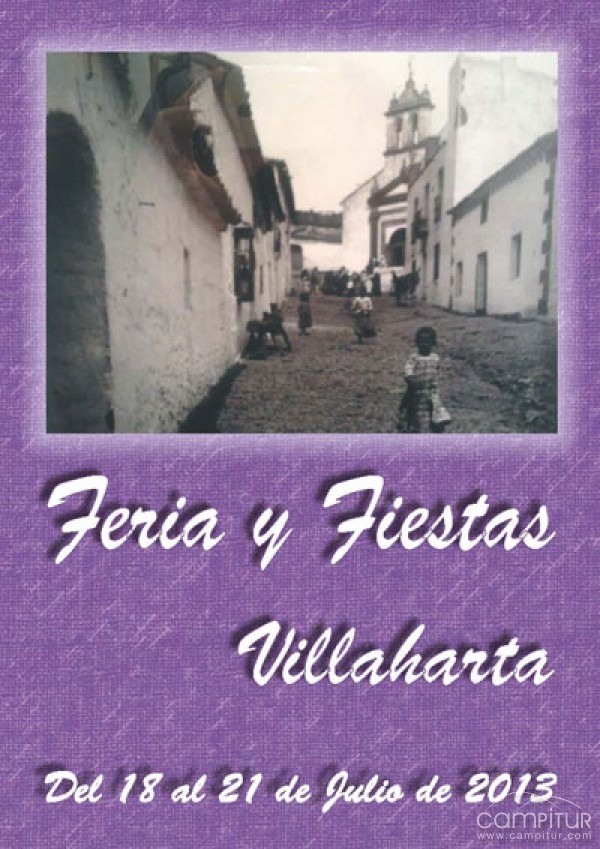 Programa de Feria y Fiestas 2013 en Villaharta  