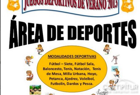 El próximo 17 de julio comienzan las competiciones deportivas en Cazalla de la Sierra 