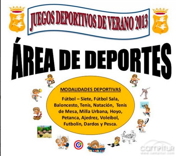 El próximo 17 de julio comienzan las competiciones deportivas en Cazalla de la Sierra 