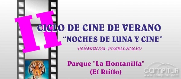 II Ciclo de Verano “Noches de Luna y Cine” en Peñarroya-Pueblonuevo 